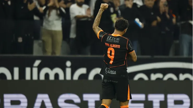 Yuri Alberto, atacante do Corinthians em partida pelo campeonato brasileiro
