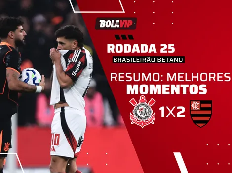 Flamengo vence Corinthians de virada na Neo Química pelo Brasileirão Betano