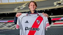 Matías Galarza é jogador do River Plate.