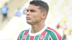 Thiago Silva antes de partida entre Fluminense e Botafogo, no Maracanã, pelo Brasileirão. Foto: Marcelo Gonçalves/Fluminense F.C.
