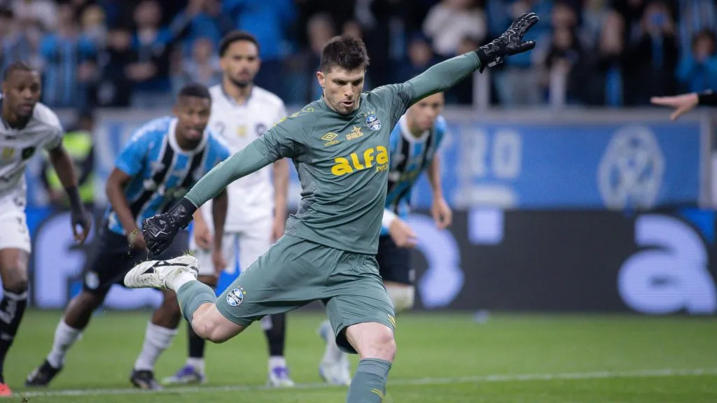 Volpi no Grêmio. Foto: Maxi Franzoi/AGIF