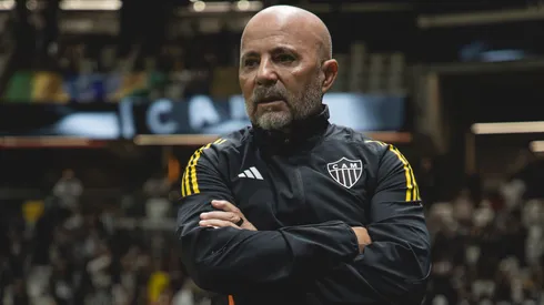 Jorge Sampaoli, em Atlético-MG x Mirassol pelo Brasileirão
