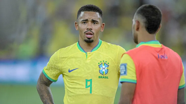 Jogador Gabriel Jesus do Brasil em foto de arquivo de 21 de Novembro de 2023 durante partida contra Brasil no estadio Maracana pelo campeonato Eliminatorias Copa Do Mundo 2026. Foto: Jhony Pinho /AGIF
