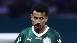 Lucas Evangelista durante jogo no Allianz Parque.