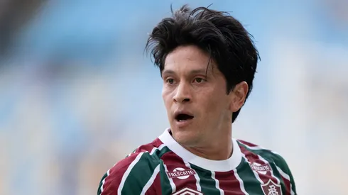 Cano jogador do Fluminense durante partida contra o Botafogo no estadio Maracana pelo campeonato Brasileiro A 2025. Foto: Jorge Rodrigues/AGIF