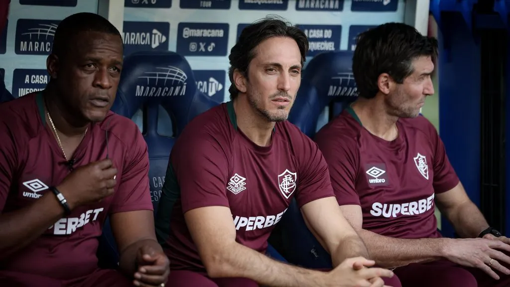 Luis Zubeldía, comandante do Tricolor das Laranjeiras. Foto: Marcelo Gonçalves/Fluminense.