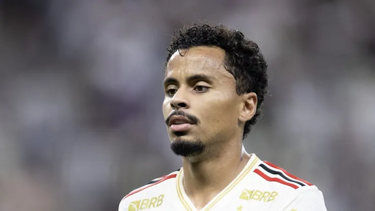 Allan durante partida do Fla contra o Ceará.