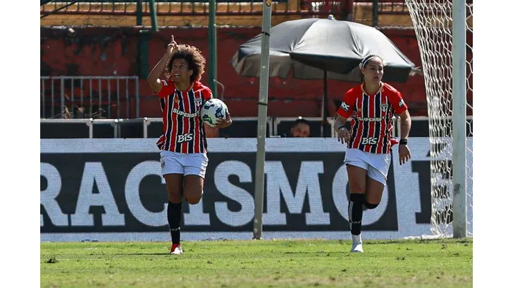 Jogadoras do São Paulo. Foto: Rebeca Reis/Staff Images Woman/CBF