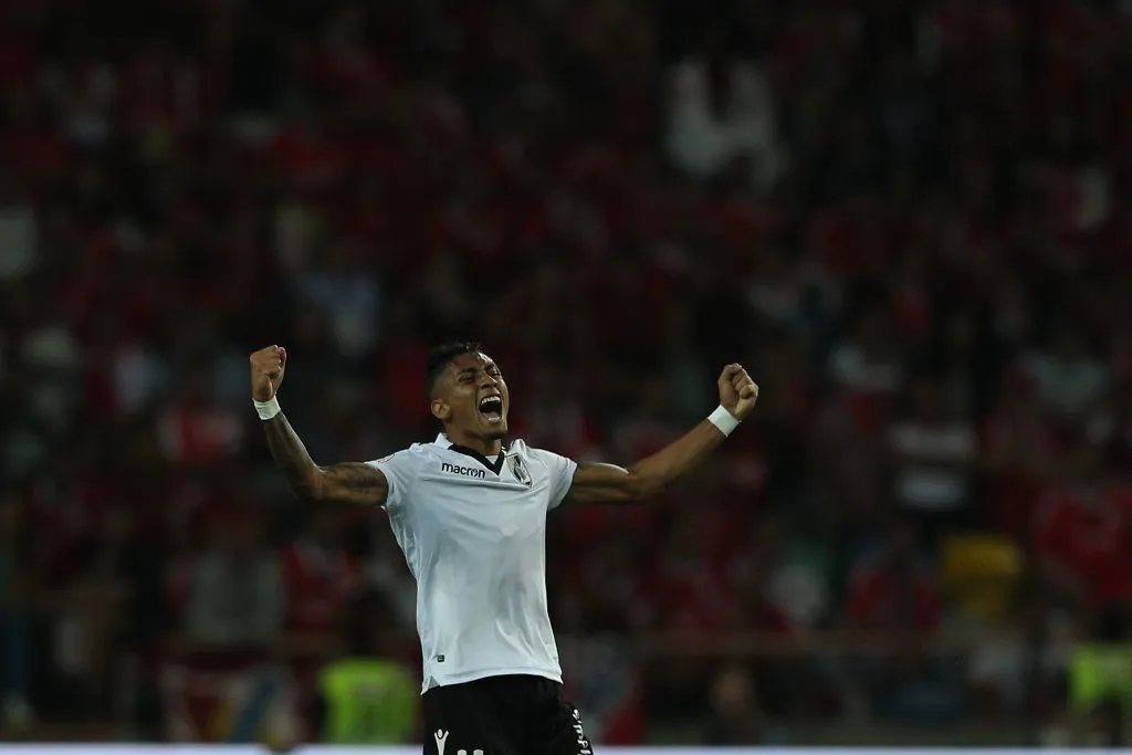 Após sair do Avaí, Raphinha foi para o Vitória Guimarães, de Portugal. Foto: Carlos Rodrigues/Getty Images.
