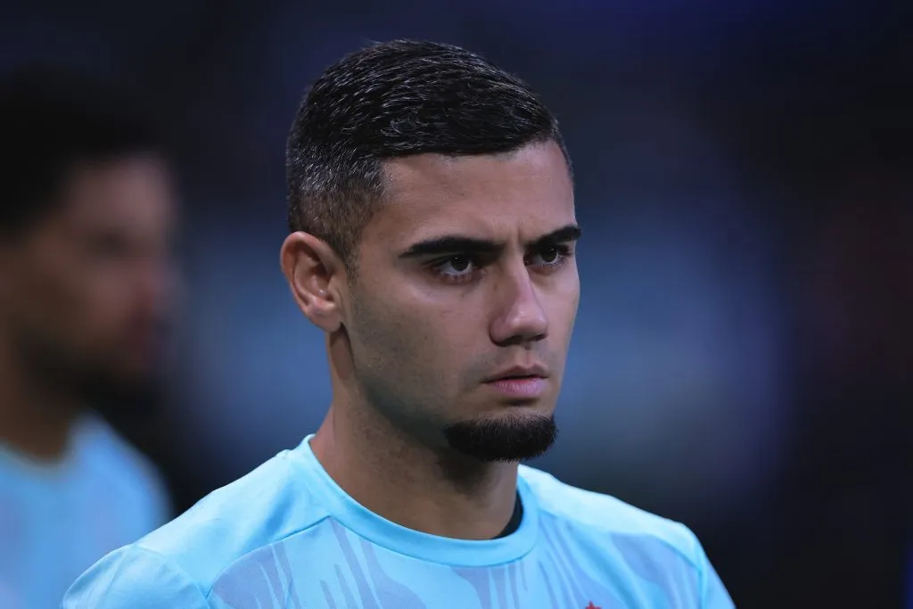 Andreas Pereira soma dois gols com a camisa do Palmeiras. Foto: Ettore Chiereguini/AGIF