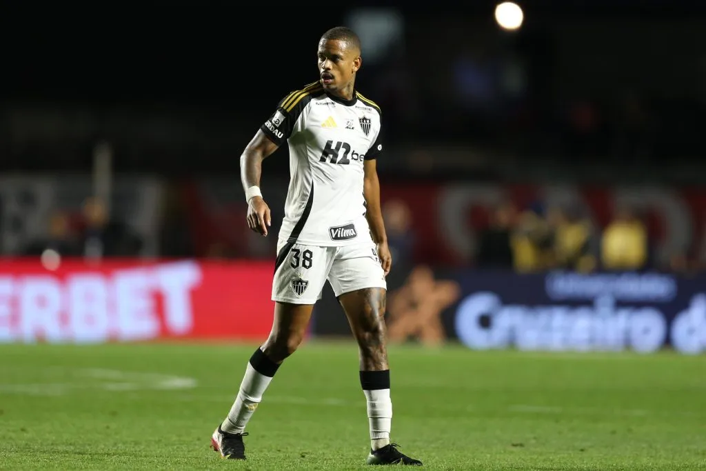 Caio Paulista, jogador do Atletico durante a partida contra o Sao Paulo no estadio Morumbis em Sao Paulo (SP), pelo campeonato Brasileiro A 2025. Foto: Marlon Costa/AGIF