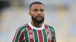 RJ - RIO DE JANEIRO - 28/09/2025 - BRASILEIRO A 2025, FLUMINENSE X BOTAFOGO - Samuel Xavier jogador do Fluminense durante partida contra o Botafogo no estadio Maracana pelo campeonato Brasileiro A 2025.