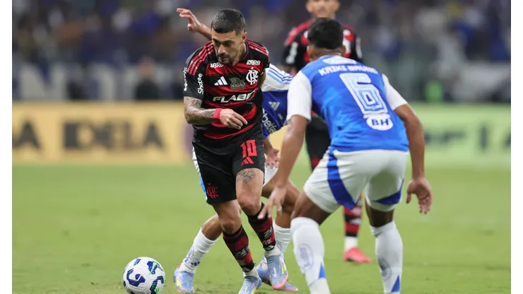 Flamengo x Cruzeiro se enfrentam pelo Campeonato Brasileiro A 2025. Foto: Gilson Lobo/AGIF