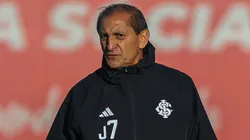 Ramón Díaz durante treinamento do Inter. Foto Ricardo Duarte/SCI