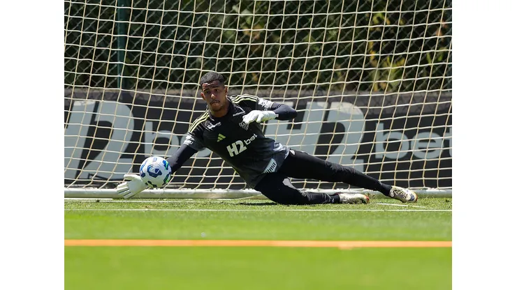Goleiro será titular do Galo diante do Juventude (Foto: João Viegas / Atlético)