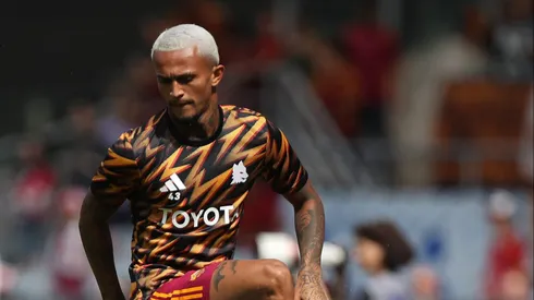 Wesley em ação na Roma - Foto: Paolo Bruno/Getty Images