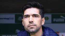 Abel Ferreira durante jogo contra o Ceará no Allianz Parque.
