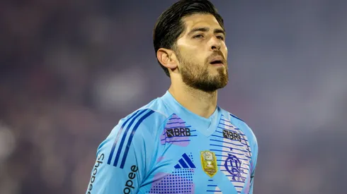 Rossi goleiro do Flamengo que defendeu penalti de Yuri Alberto em Corinthians x Flamengo - Foto: Joisel Amaral/AGIF