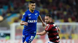 Na última derrota do Flamengo para o Cruzeiro no Maracanã, Arrascaeta marcou um dos gols pela Raposa, em 2018.
