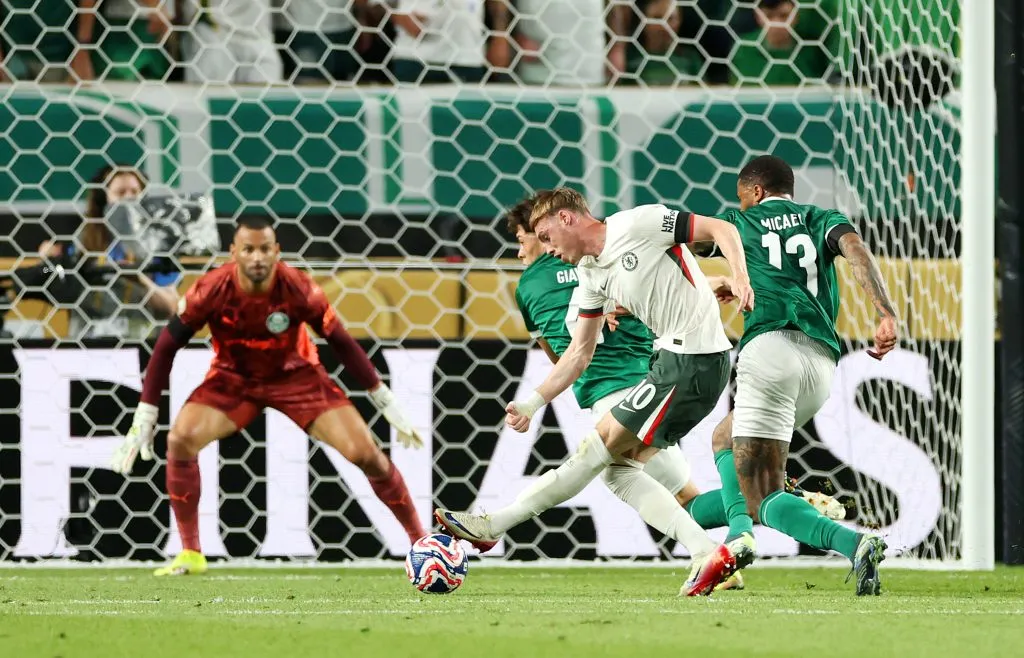 Cole Palmer em Chelsea x Palmeiras – (Photo by Luke Hales/Getty Images)