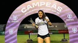 Grazy, capitã das Gloriosas. Foto: Arthur Barreto/Botafogo