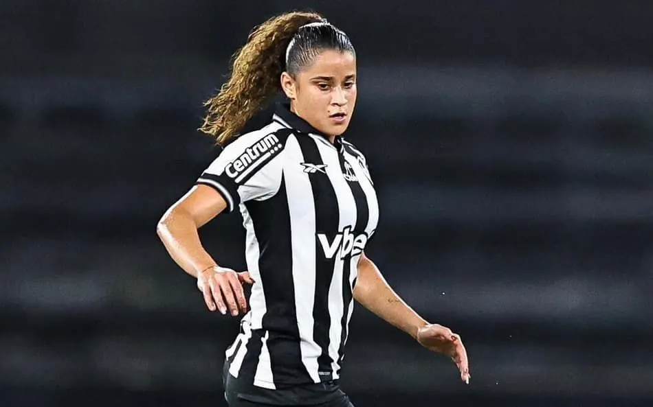 Grazy, zagueira do Botafogo. Foto: Arthur Barreto/Botafogo