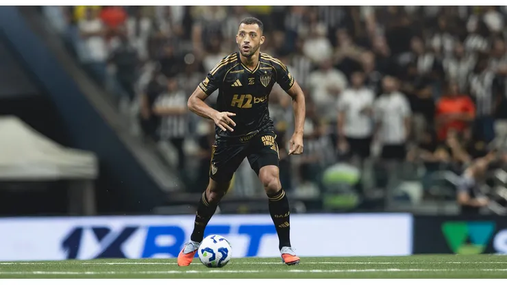 Vitor Hugo, zagueiro do Atlético Mineiro em partida pelo campeonato brasileiro