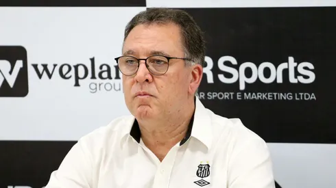 Marcelo Teixeira, presidente do Santos