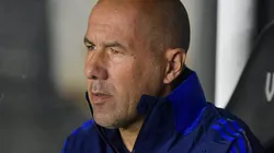 Leonardo Jardim durante partida entre Vasco e Cruzeiro, em São Januário, pelo Brasileirão.