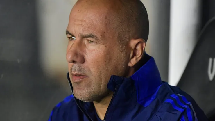 Leonardo Jardim durante partida entre Vasco e Cruzeiro, em São Januário, pelo Brasileirão.