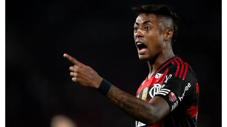 Bruno Henrique em ação pelo Flamengo durante o Campeonato Brasileiro - Foto: Jorge Rodrigues/AGIF