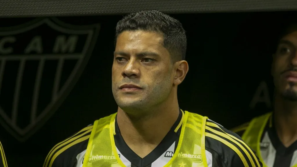 Hulk pelo Atlético. Foto: Fernando Moreno/AGIF