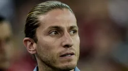 Filipe Luís fala sobre o Cruzeiro. Foto: Alexandre Loureiro/AGIF