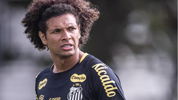 Ex-Flamengo foi contratado em julho - Foto: Raul Baretta/Santos FC.