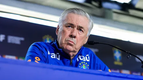 Carlo Ancelotti, técnico da Seleção Brasileira. (Photo by Buda Mendes/Getty Images)