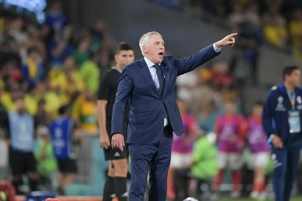 Ancelotti espera evoluir jogo a jogo - Foto: Thiago Ribeiro/AGIF.