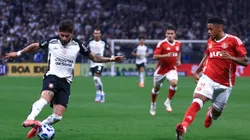 No 1º turno, na Neo Química Arena, o Corinthians goleou o Inter por 4 a 2, com hat-trick de Yuri Alberto. Foto: Marcello Zambrana/AGIF