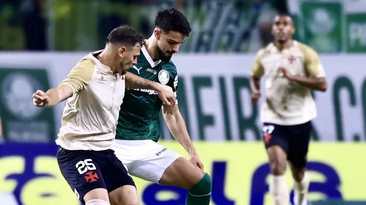 Flaco López jogador do Palmeiras durante partida contra o Vasco - Foto: Marcello Zambrana/AGIF