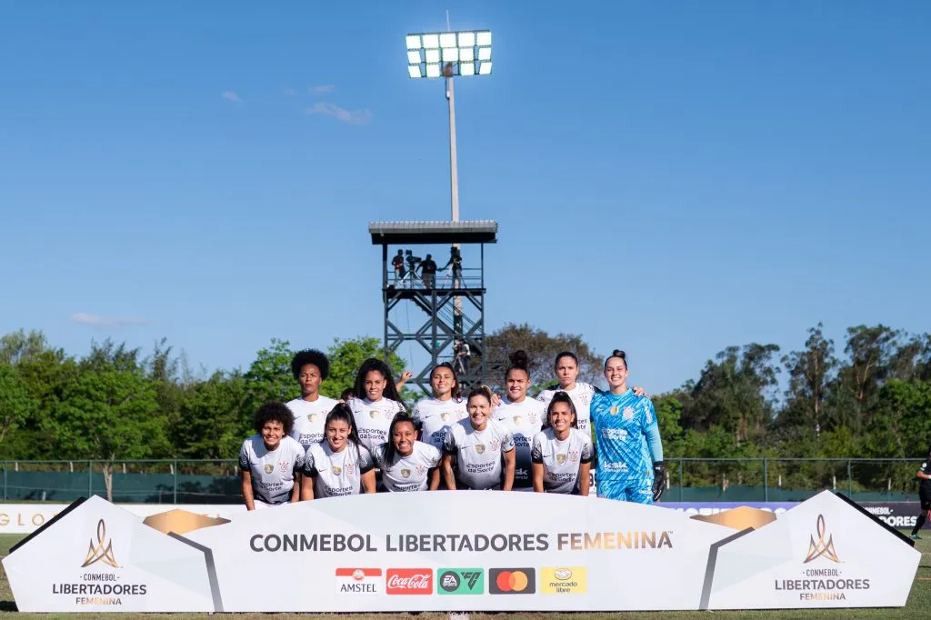 Elenco Corinthians, Libertadores 2024. Foto: Staff Images Woman/CONMEBOL