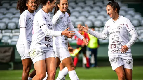 Jogadoras da Ferroviária. Foto: Rafael Zocco/AFE