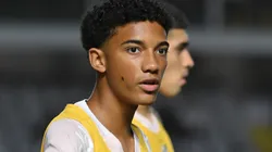 Robinho Jr, atacante do Santos