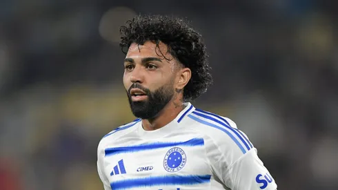 Gabigol atuando no Maracanã diante do Fluminense