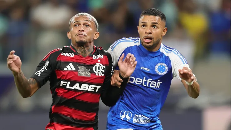 Flamengo x Cruzeiro. Foto: Gilson Lobo/AGIF