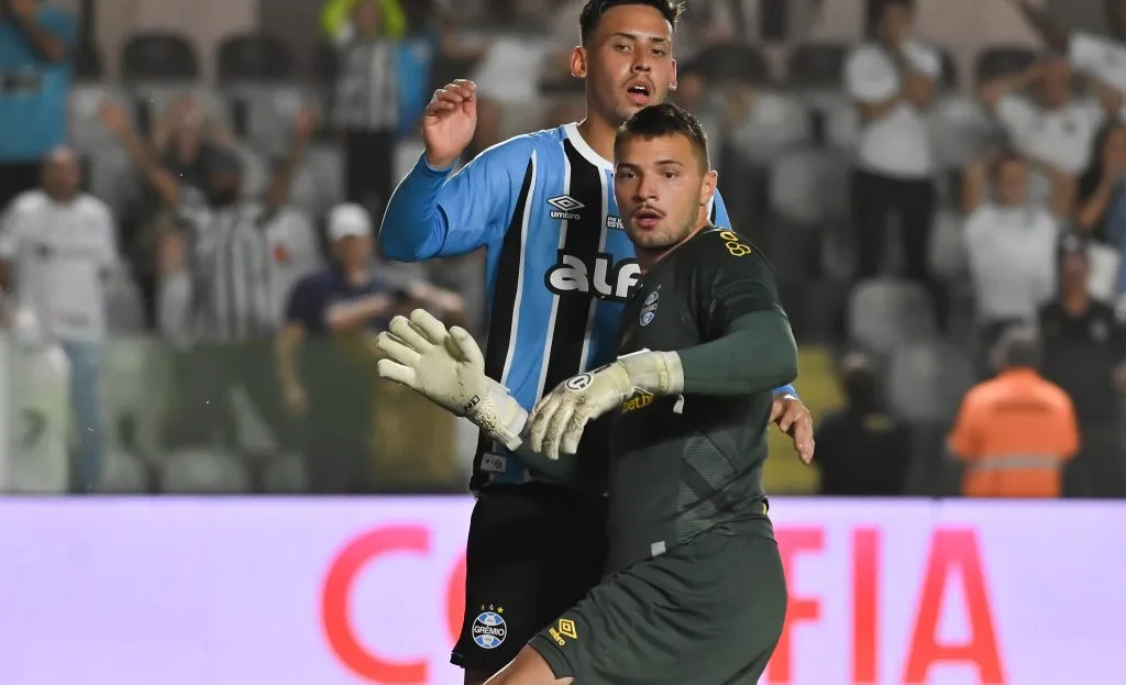 Grando durante partida contra o Santástico. Foto: Jota Erre/AGIF