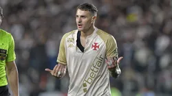 Vegetti jogador do Vasco durante partida contra o Bahia no estadio Sao Januario pelo campeonato Brasileiro A 2025. Foto: Thiago Ribeiro/AGIF