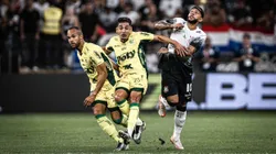 SP - SAO PAULO - 02/03/2025 - PAULISTA 2025, CORINTHIANS X MIRASSOL - Memphis Depay jogador do Corinthians durante partida contra o Mirassol no estadio Arena Corinthians pelo campeonato Paulista 2025. Foto: Leonardo Lima/AGIF