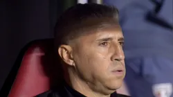 Crespo durante jogo no MorumBIS.