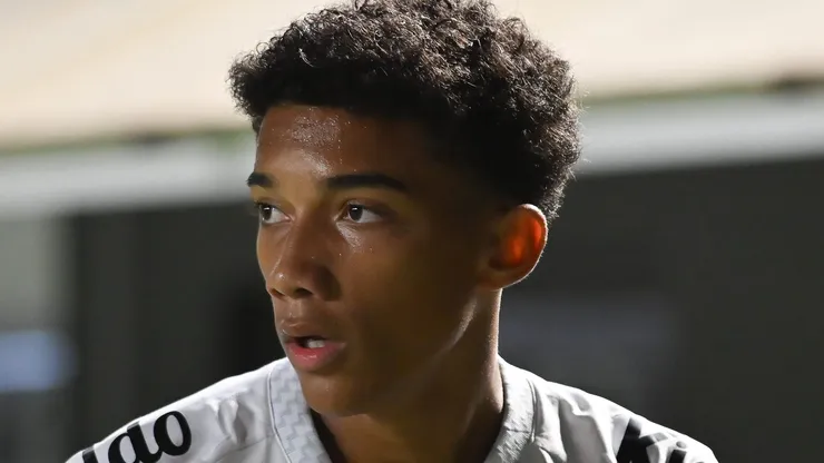 Robinho Jr, atacante do Santos