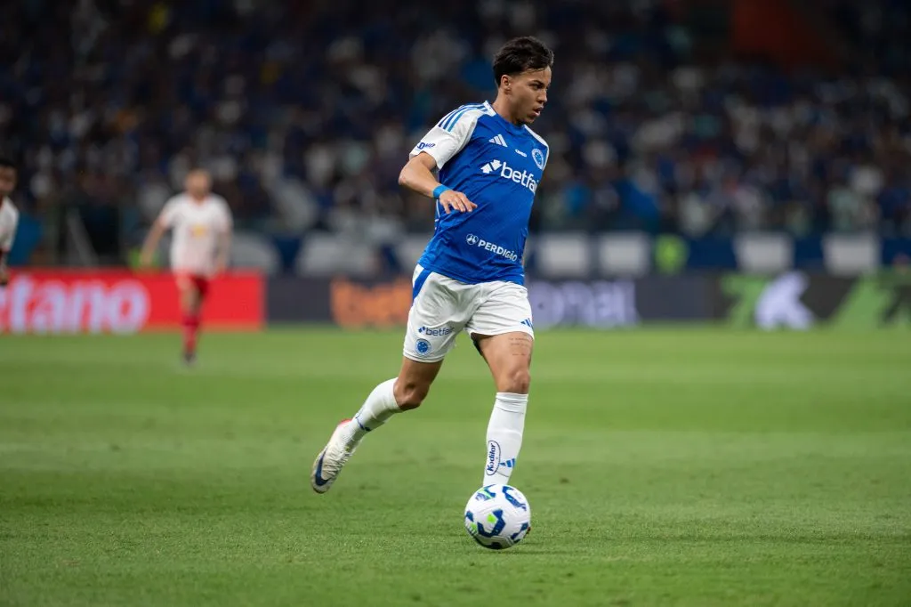 Kaio Jorge em ação pelo Cruzeiro. Foto: Alessandra Torres/AGIF