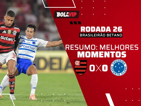 Flamengo e Cruzeiro empatam sem gols pelo Brasileirão Betano